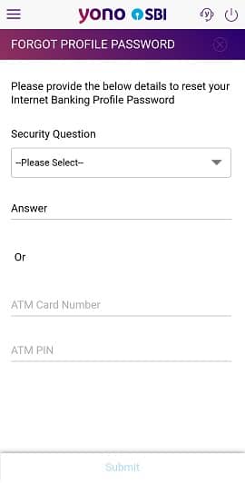 How To Reset SBI Profile Password? - MoneyManch